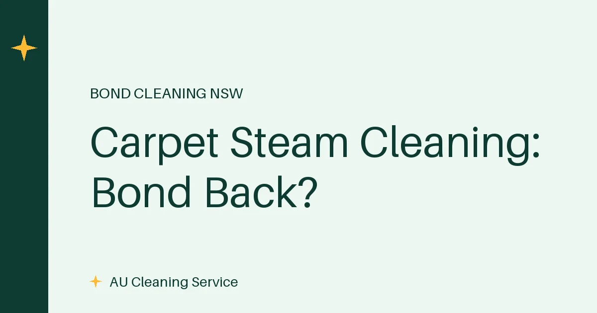 Technician performing carpet steam cleaning at end of lease in an empty NSW rental lounge room